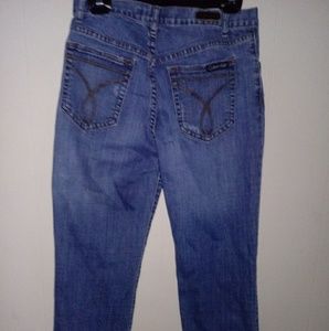 Calvin Klein Jeans Sz 6 Stretch Blue Denim